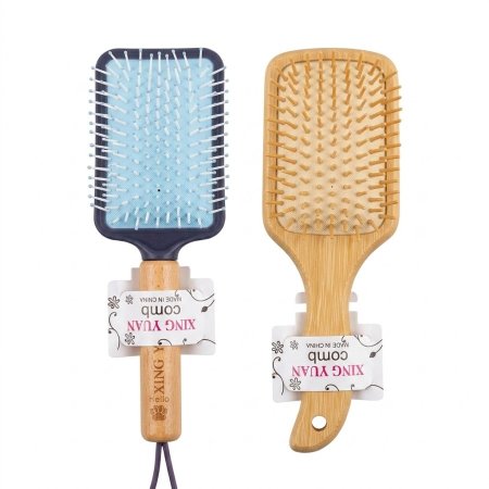WOODEN HAIR BRUSH SET