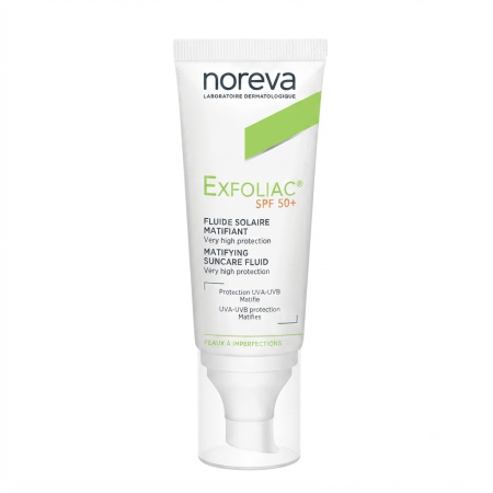 NOREVA EXFOLIAC MATTIFYING SUNCARE SPF 50