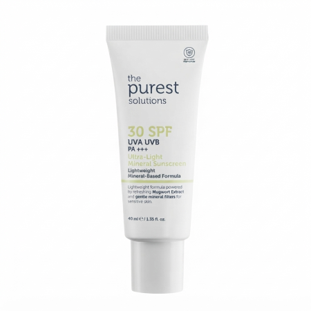 THE PUREST SOLUTION ULTA-LIGHT MINERAL SUNSCREEN 30 SPF (40ml)