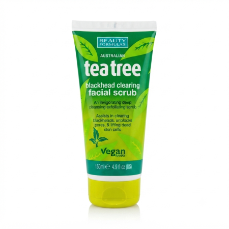 TEA TREE BLACKHEAD CLEARING FACIAL SCRUB (150ML)