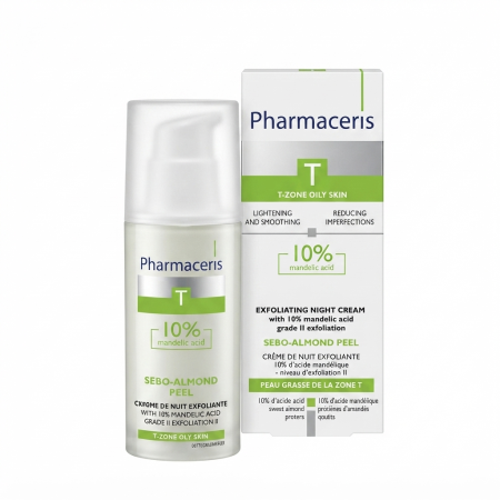 PHARMACERIS T 10% MANDELIC ACID SEBO-ALMOND PEEL (50ml)
