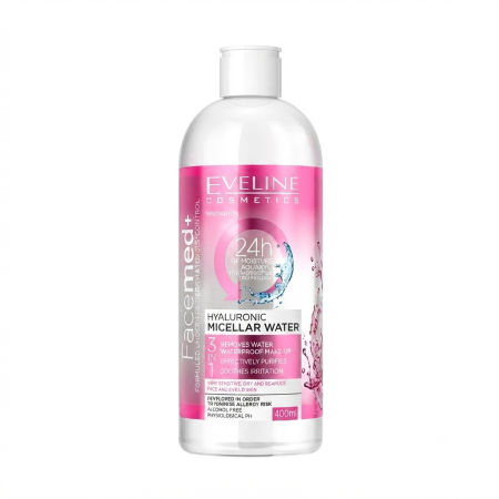 EVELINE WHITENING AND MOISTURISING MICELLAR WATER (400ML)