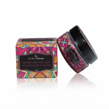 JARDIN FLAMINGO LIP SCRUB WITH VITAMINS (50g)