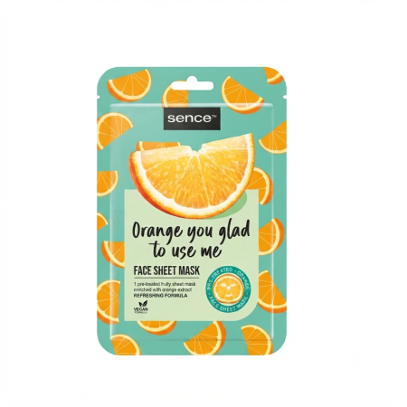 SENCE ORANGE FACE SHEET MASK (1pcs)