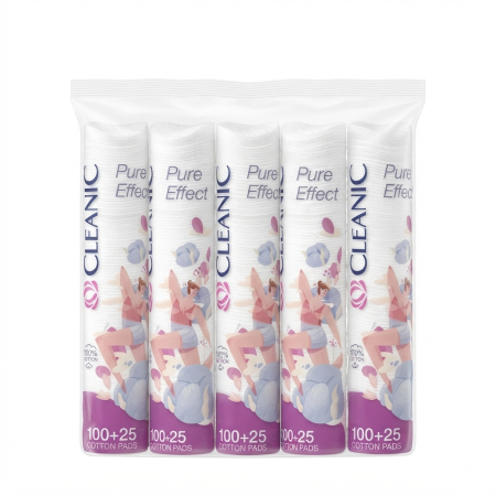 CLEANIC PURE EFFECT COTTON PADS SET –( 625pc )