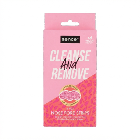 SENCE CLEANSE AND REMOVE NOSE PORE STRIPS (6pcs)