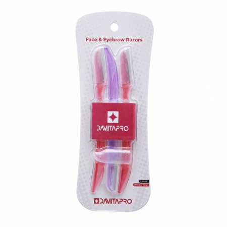 DAMITPRO FACE & EYEBROW RAZORS (3pcs)