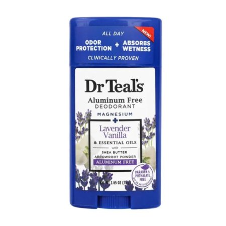 DR TEALS LAVENDER VANILLA ALUMINUM FREE DEODORANT (75g)
