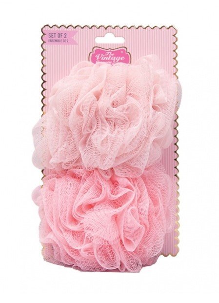THE VINTAGE SHOWER PUFF (2pcs)