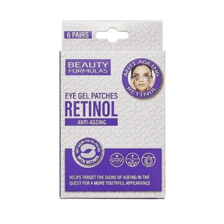 BEAUTY FORMULAS RETINOL EYE MASK (6pairs)