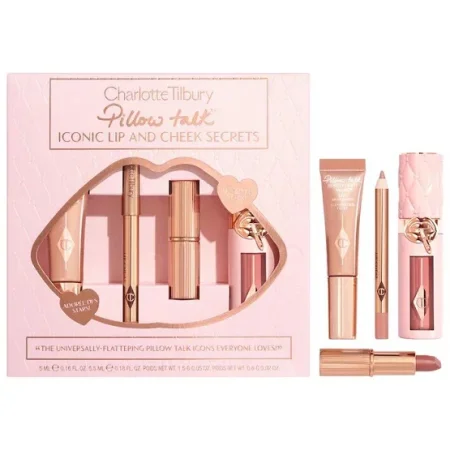 CHARLOTTE TILBURY PILLOW TALK LIP & CHEEK SECRETS (4pcs)