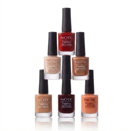 NOTE FLAWLESS NAIL ENAMEL SET (6 x و)