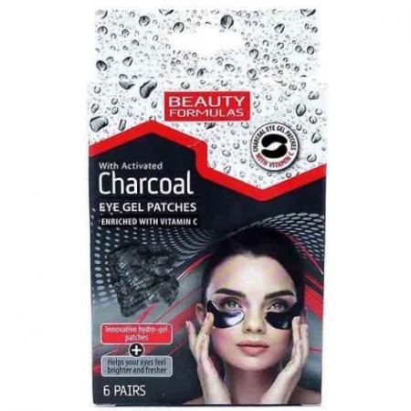 BEAUTY FORMULAS CHARCOAL EYE GEL PATCHES