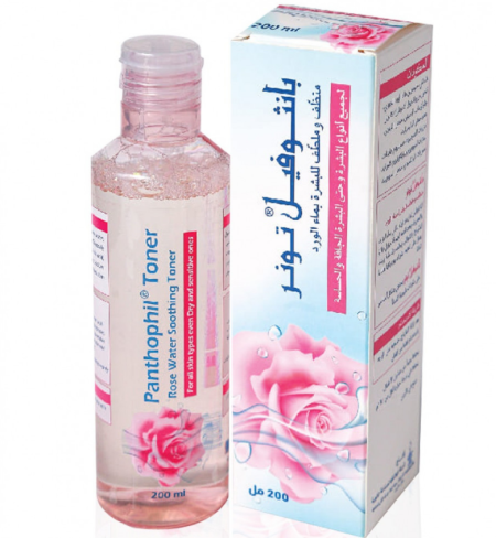 PANTHOPHIL TONER ROSE WATER SOOTHING TONER (200ml)