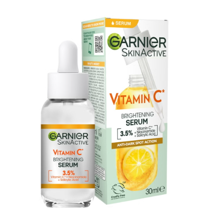 GARNIER SKIN ACTIVE VITAMIN C BRIGHTENING SERUM (30ml)