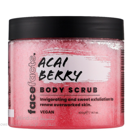 FACE FACTS ACAL BERRY BODY SCRUB (400g)