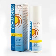 COVERDERM FILTERAY BODY PLUS SPRAY (150ml)