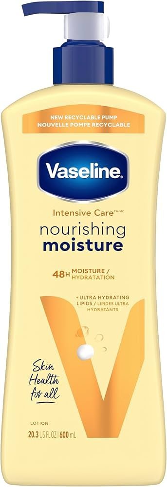 VASELINE NOURISHING AND MOISTURE 48H HYDRATION (600ML)