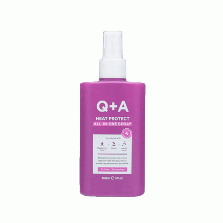 Q+A HEAT PROTECT ALL IN ONE SPRAY (150ml)