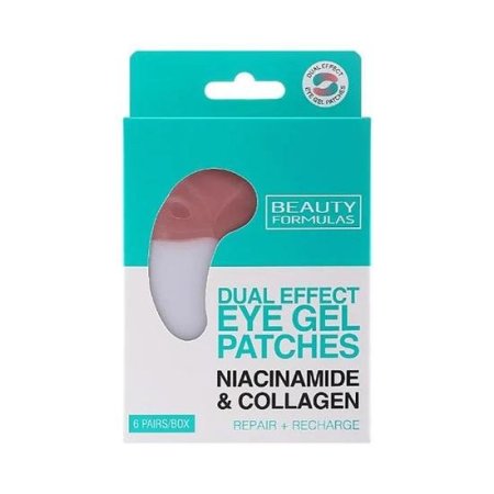 BEAUTY FORMULAS DUAL EFFECT GEL EYEPATCHES (6pairs)