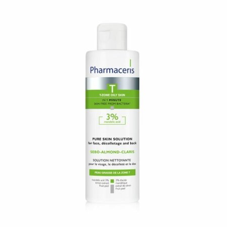 PHARMACERIS T- 3% MANDELIC ACID SEBO-ALMOND-CLARIS SOLUTION NETTOYANTE (190ml)