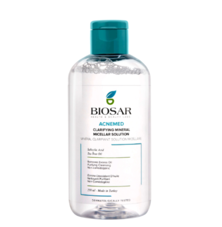 BIOSAR ACNEMED CLARIFYING MINERAL MICELLAR WATER SOLUTION (250ml)