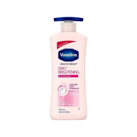 VASELINE HEALTHY BRIGHT DAILY BRIGHTENING EVEN TONE LOTION  (725ml) 