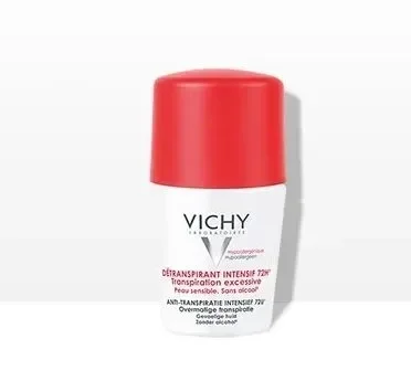 VICHY TRANSPIRATION EXCESSIVE DEODORANT (50ml)  مزيل عرق فيتشي الاحمر